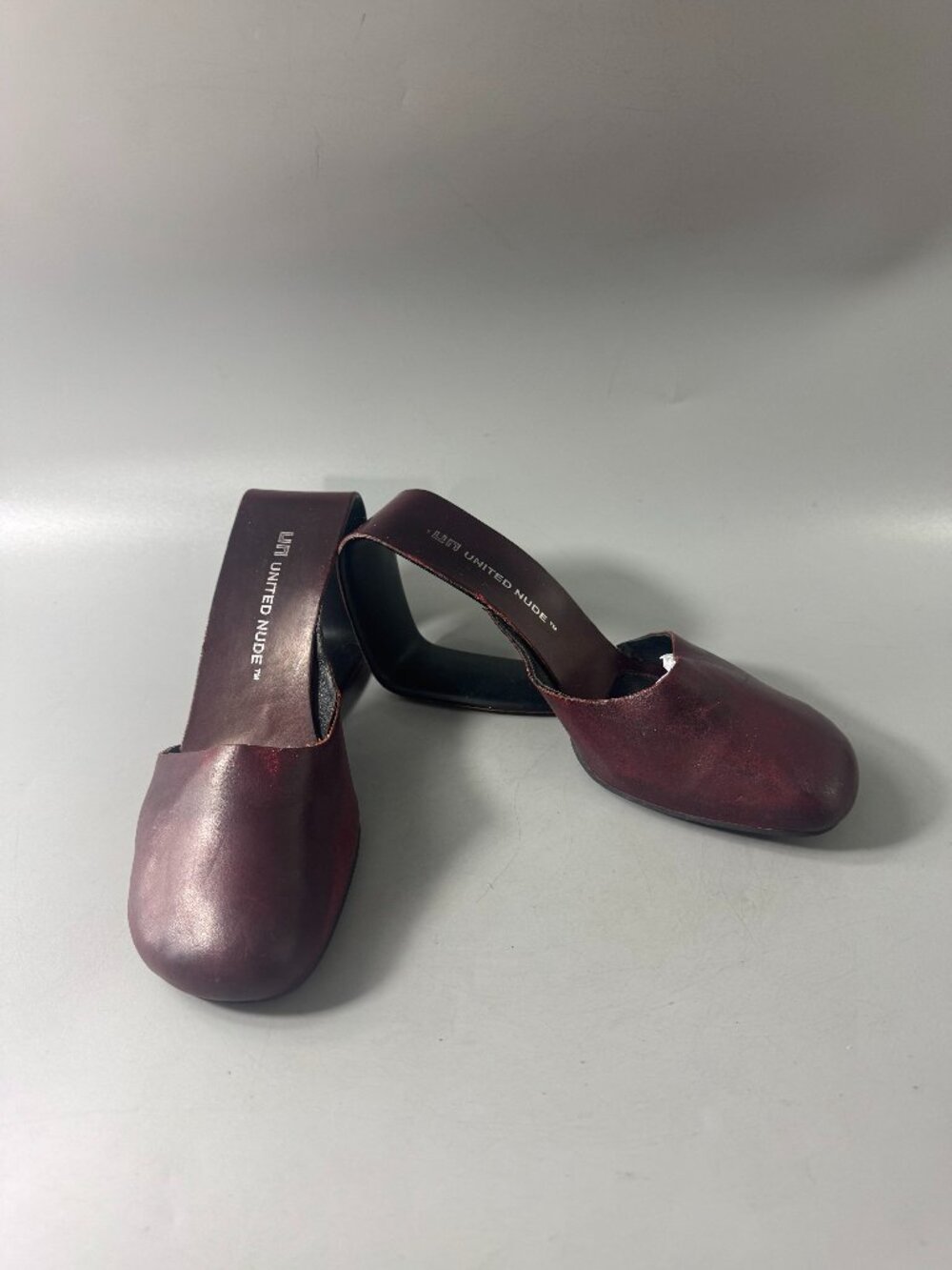 Authentic Very Rare United Nude Mobius Hi Closed Sandal, Size 36